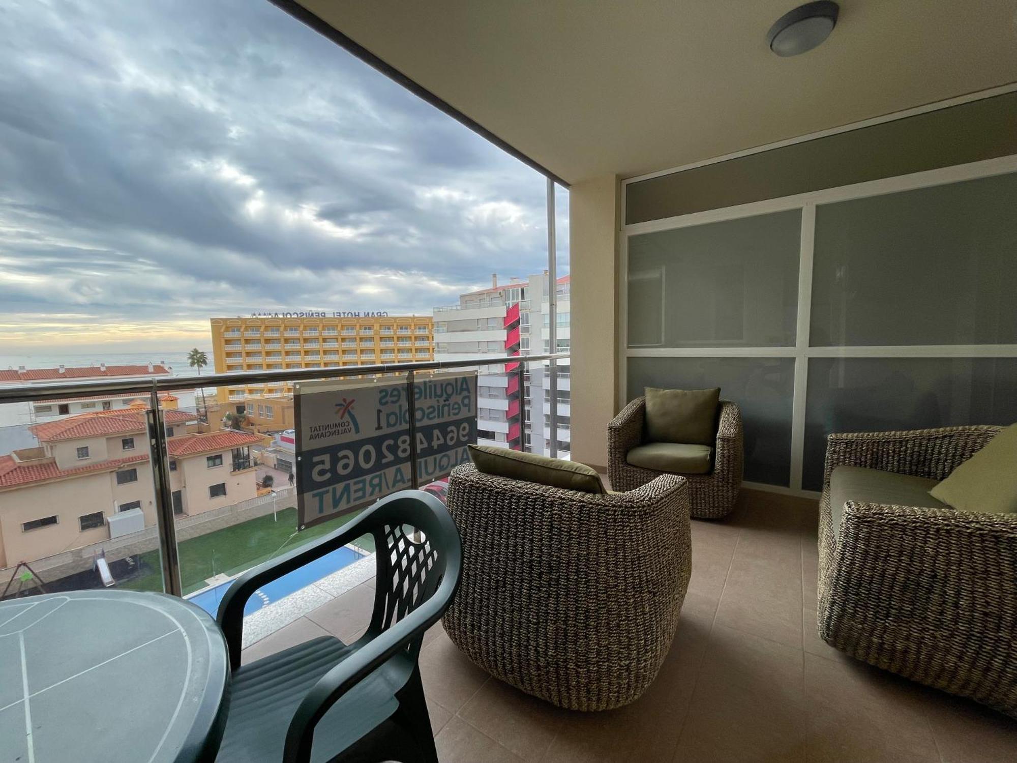 Апартаменты Alpen1 Paseo Maritimo Пеньискола Экстерьер фото