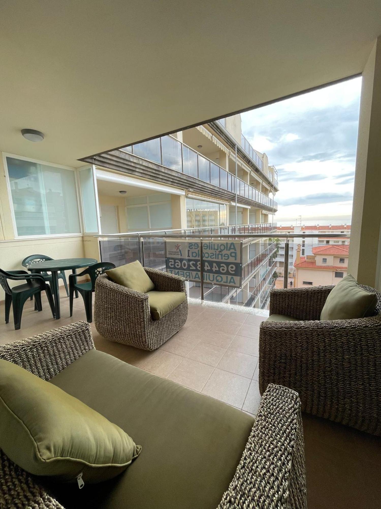 Апартаменты Alpen1 Paseo Maritimo Пеньискола Экстерьер фото
