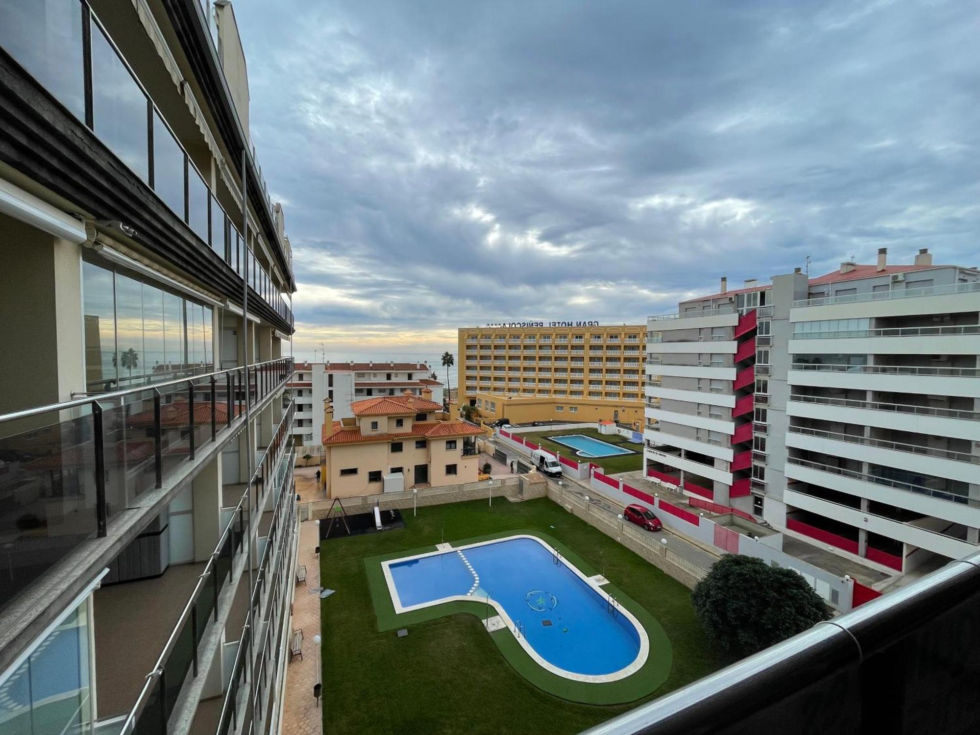 Апартаменты Alpen1 Paseo Maritimo Пеньискола Экстерьер фото