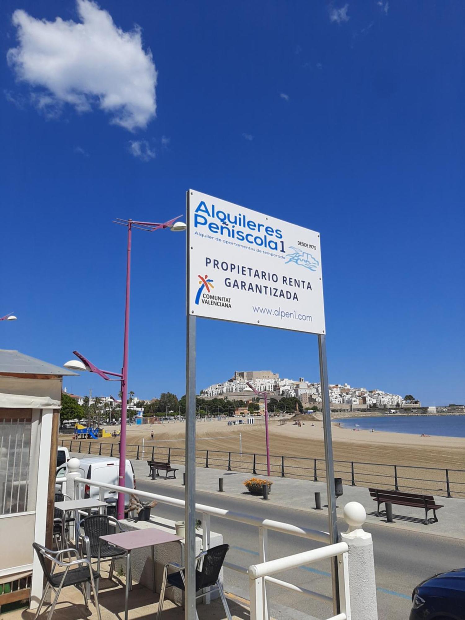 Апартаменты Alpen1 Paseo Maritimo Пеньискола Экстерьер фото